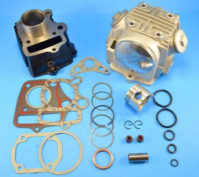 Kit de reconstrução de extremidade superior cabeça de cilindro pistão 2000-2019 Honda XR50 CRF50  - Imagem 1 de 4