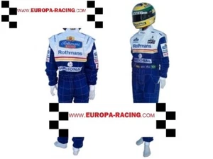 Ayrton Senna Williams F1 anzug overall kart/fan ausgaben !!!RABATT!!! - Bild 1 von 1