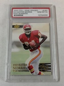 2000 Collectors Edge Graded football #163 ~ SYLVESTER MORRIS ~ PSA 10 - Picture 1 of 2