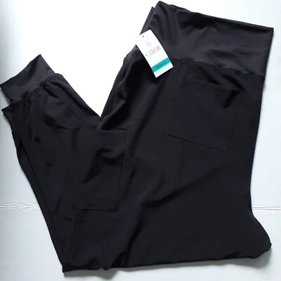 Jogger de maternidad para mujer Med Couture en negro talla 3XL Foto 1 de 4