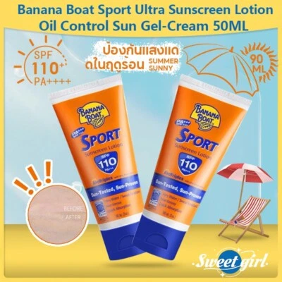 [Compra 1 y obtén 1 gratis]Loción protectora solar Banana Boat Sport Ultra SPF110 PA+++90 ml. Foto 1 de 4