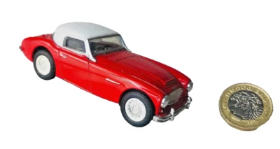 Coche de juguete Corgi rojo Austin Healey 3600 vintage ra Foto 1 de 4