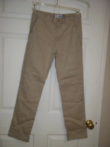 Old Navy Skinny Tan Pants Size 16 Regular Adjustable Waist - Picture 1 of 4