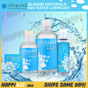 Sliquid Naturals H2O Water Lubricant🍯Couples Intimate REAL FEEL Glide Sex Lube
