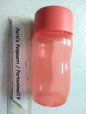 TUPPERWARE Miniature 3 oz / 90ml Coral ECO Bottle - Small Storage on the go- NEW