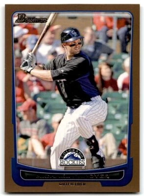 2012 Bowman Gold Michael Cuddyer Colorado Rockies #109 - Image 1 of 2