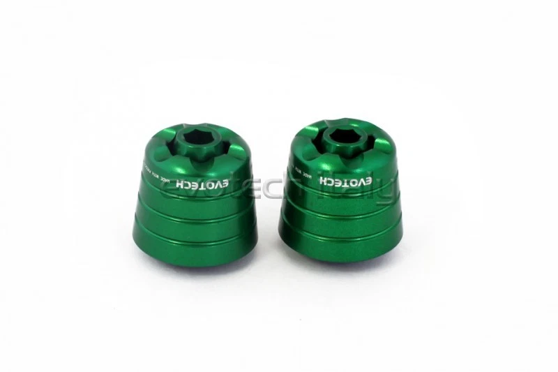 EVOTECH CONTRAPPESI BILANCIERI KAWASAKI ER6-N/F 2006-2016 VERDE GREEN BARENDS - Immagine 1 di 1