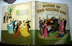 Margaret Boni & Norman Lloyd 1960 Goldenes Buch LIEDER DES VERGOLDETEN ZEITALTERS HCDJ FP - Bild 1 von 6