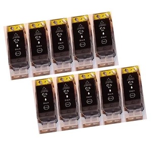 10x Tinten Patronen für Canon PIXMA IP4200 IP3300 iX4000 iX5000 MP510 mit chip - Bild 1 von 1