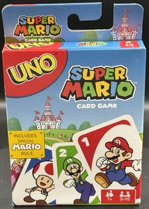 UNO Super Mario Bros. (Nintendo) Card Game Sealed Cards. Inc Special Mario Rule - Picture 1 of 24