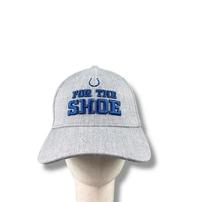 New Era 39Thirty NFL Indianapolis Colts For The Shoe Flex Fit Hat Sz M/L MINT - Image 1 of 4