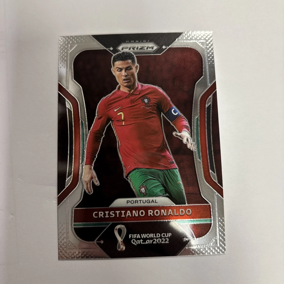 2022 Panini Prizm World Cup Qatar Cristiano Ronaldo #175 | eBay