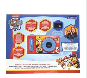 Lexibook Disney PAW PATROL Digital Camera & 8GB SD CARD CONNECT TO PC BNIB NEW  - Picture 1 of 4