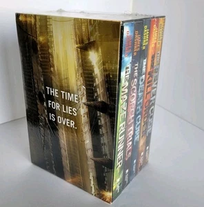 NWT Maze Runner Series Complete Collection Boxed Set (5-Book) by James Dashner - Imagen 1 de 9