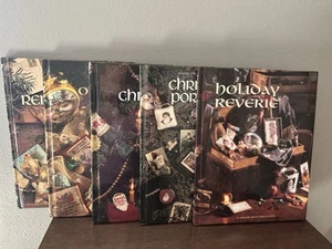 Lot Of 5 Leisure Arts Christmas Cross Stitch Pattern Books - Foto 1 di 19