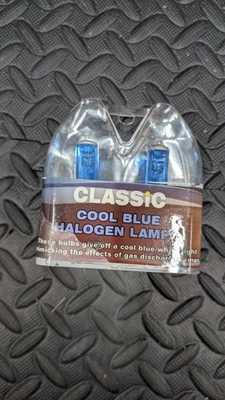 2 H4 472 Bright Classic Cool Blue White Xenon Look Front Headlight Halogen Bulbs - Image 1 of 3