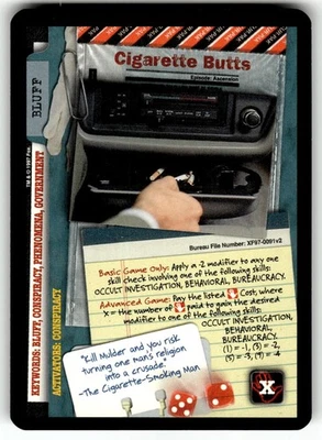 The X-Files CCG: The Truth is Out There Card C Cigarette Butts - Image 1 of 4