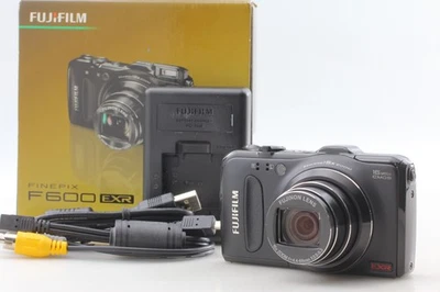 [MINT in Box] Fujifilm FinePix F600 EXR 16.0MP Digital Camera Black From JAPAN - Image 1 of 4