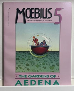 MOEBIUS #5 FANTASIES OF JEAN GIRAUD GARDENS AEDENA GRAPHIC NOVEL EPIC 1988 NM- - Picture 1 of 4
