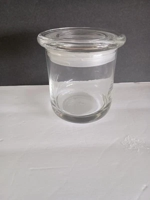 NEW Case of 12 Libbey Status Glass Jar 10 Ounze with Lids - Image 1 of 4