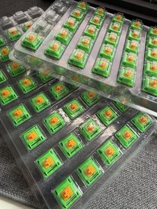 HMX EVA Linear Switches For Mechanical Keyboards - 81 Switvhes - Bild 1 von 5