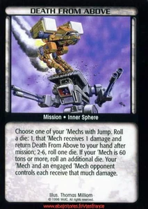 Death From Above [Limited] ENG Battletech TCG - Imagen 1 de 2