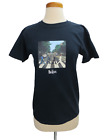 Beatles T Shirt Abbey Road Size Small Black Graphic Front Solid Back NWOT