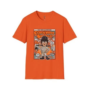 Lustiges T-Shirt Retro Funko Pop Style Clockwork Orange Unisex Softstyle T-Shirt - Bild 1 von 61