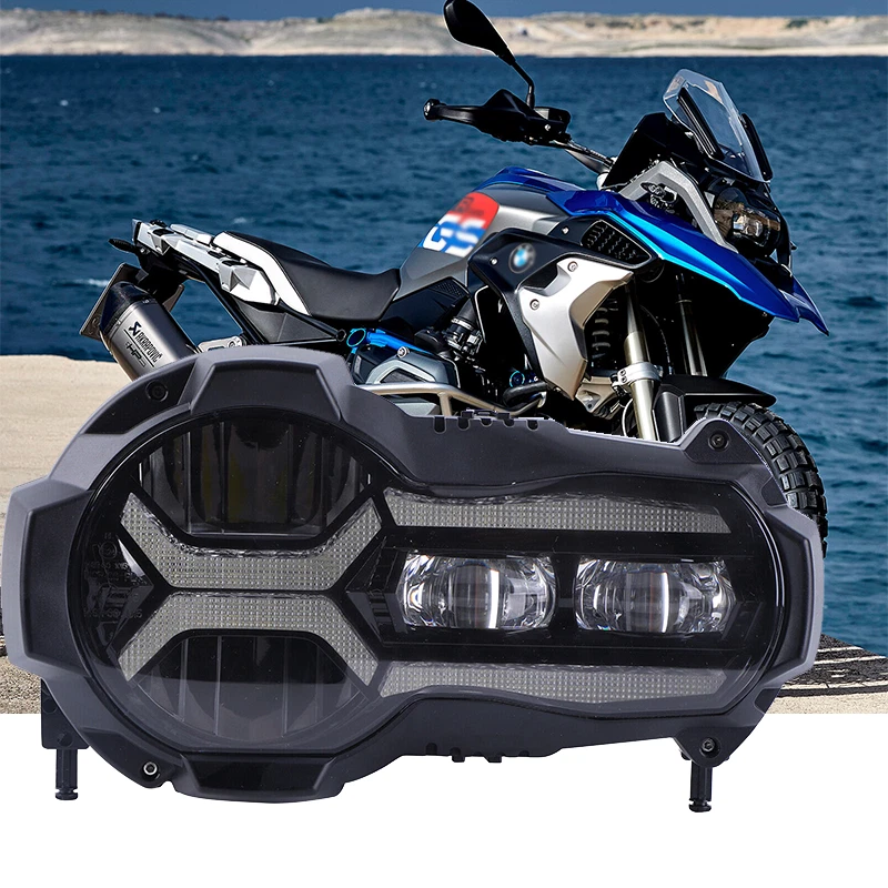 Lâmpada de cabeça de farol de LED para BMW R1200 R1200GS K50 2014-2019 ADV K51 2014-2018 - Imagem 1 de 4