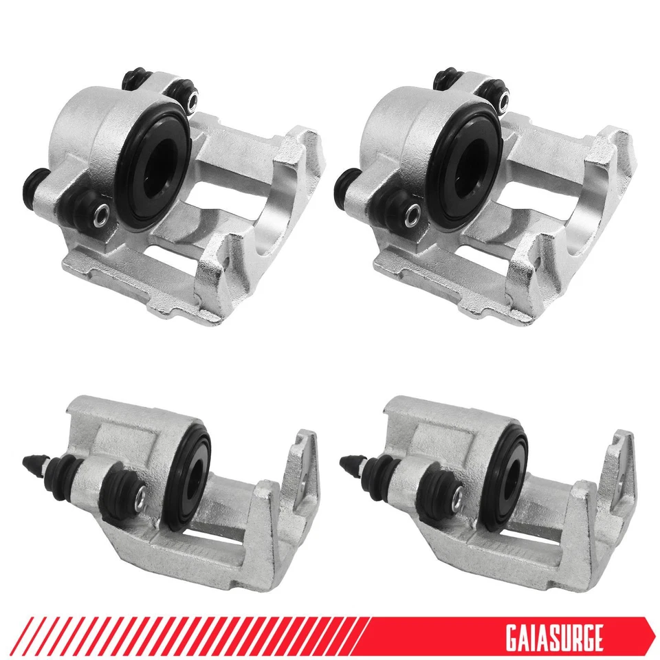 Set of 4 Brake Calipers for Jeep Wrangler 4.0L 2003 2004 2005 2006 Front & Rear - Изображение 1 из 4