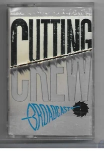 Cutting Crew "Broadcast" Cassette 1986 (I Just) Died In Your Arms- complete GUC - Picture 1 of 4