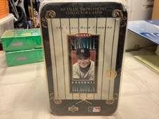 Mickey Mantle 1995 Upper Deck Metallic Impressions Collector Cards Sealed