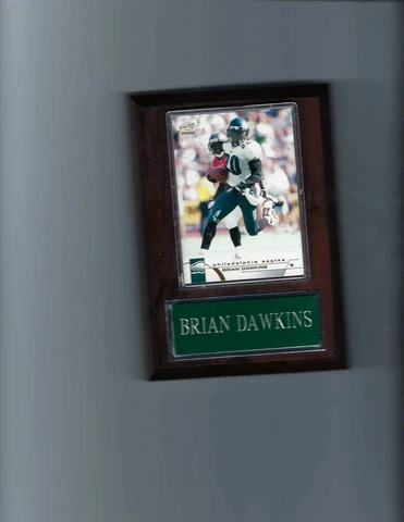 BRIAN DAWKINS PLAQUE PHILADELPHIA EAGLES FOOTBALL NFL   C3 Cover