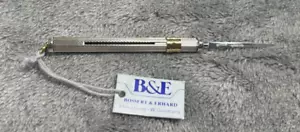 Vintage Bossert Erhard Sterling Silver Sliding Toothpick Retractable German NWT - Picture 1 of 8