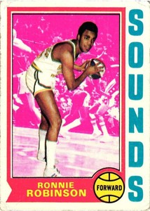 RONNIE ROBINSON 1974-75 Topps Basketball #251  READ FOR $1 PROMO RULE  B17R4S15P