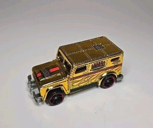 Hot Wheels 2008 Gold Armored Truck 1996 City Works Diecast Truck - Bild 1 von 7