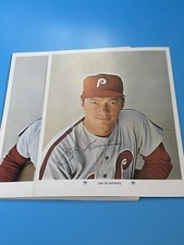 1971 ARCO Philadelphia Phillies Complete Set Of 8x10 Glossy Photos Bunning