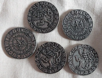 WARHORSE Kingdom Come Deliverance 2 KDC II GAMESCOM 2024 Prague Groschen Coin Rare Promo