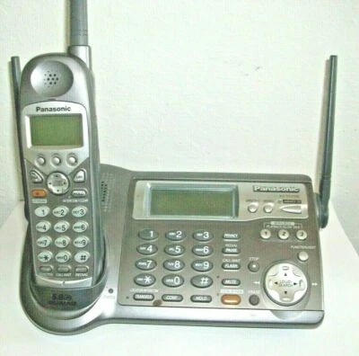 Teléfono Panasonic KX-TG5100M 5,8 GHz (GRIS), sin batería (foto no es la misma). Foto 1 de 4