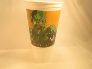44 oz Plastic Cup Tumbler SPIDER-MAN 2002 Carl's Jr [Y4] - Picture 1 of 2