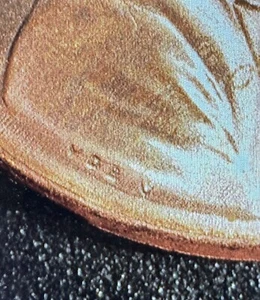 2023 Lincoln Shield Cent - VDB - V - Extra V - 1C - Unc - Penny - Xtra V - Red - Picture 1 of 6