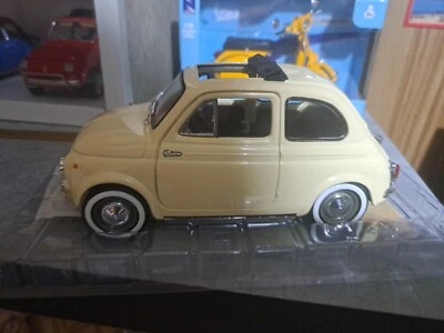 MODELLINO FIAT 500 SCALA 1:16 MARCA SOLIDO - Immagine 1 di 3