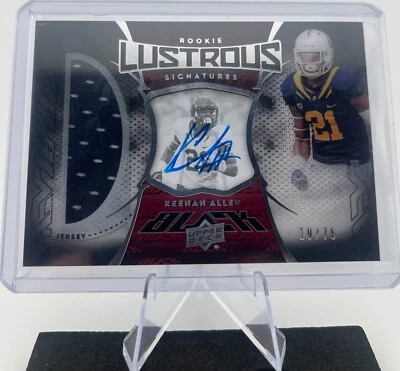 2014 Keenan Allen Rookie Lustrous Signatures Patch /75 #BRL-22🔥Great Condition - Image 1 of 4