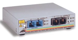 Allied Telesyn AT-MC104XL-40 Single Multi Mode Fiber FE Media Converter - Picture 1 of 1