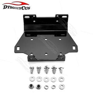 For 2007-2015 Yamaha Grizzly 700 YFM700F 4x4 Heavy Duty ATV Winch Mounting Plate (For: Yamaha Grizzly 700)