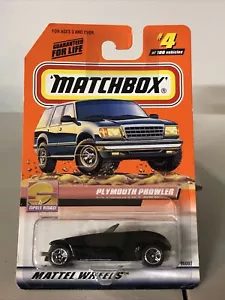Matchbox Open Road Plymouth Prowler #4 of 100 Mattel 1:64 Scale Diecast 1999 - Picture 1 of 3