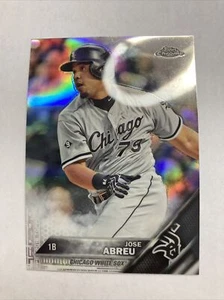 Jose Abreu Rifrattore 2016 Topps Chrome #63 White Sox - Foto 1 di 3