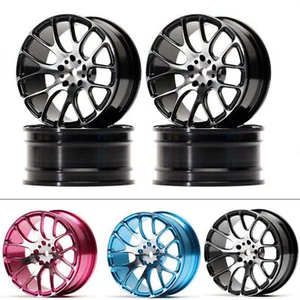 Mozzo cerchi in metallo per 1/10 Tamiya TT-01 TT-02 XV-01 HSP HPI RC aggiornamento auto - Foto 1 di 8