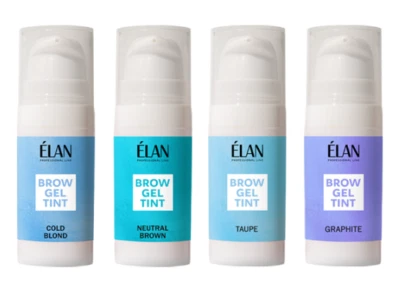 Elan Set of 4 colors Brow Gel Tint - Cold Blond, Neutral Brown, Taupe & Graphite - Image 1 of 4