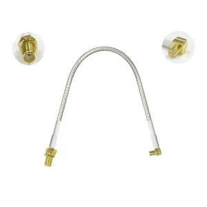 SMA Female to MCX Male RA 90° Adapter Pigtail Cable RG316 15/30/50/100cm New - Picture 1 of 1